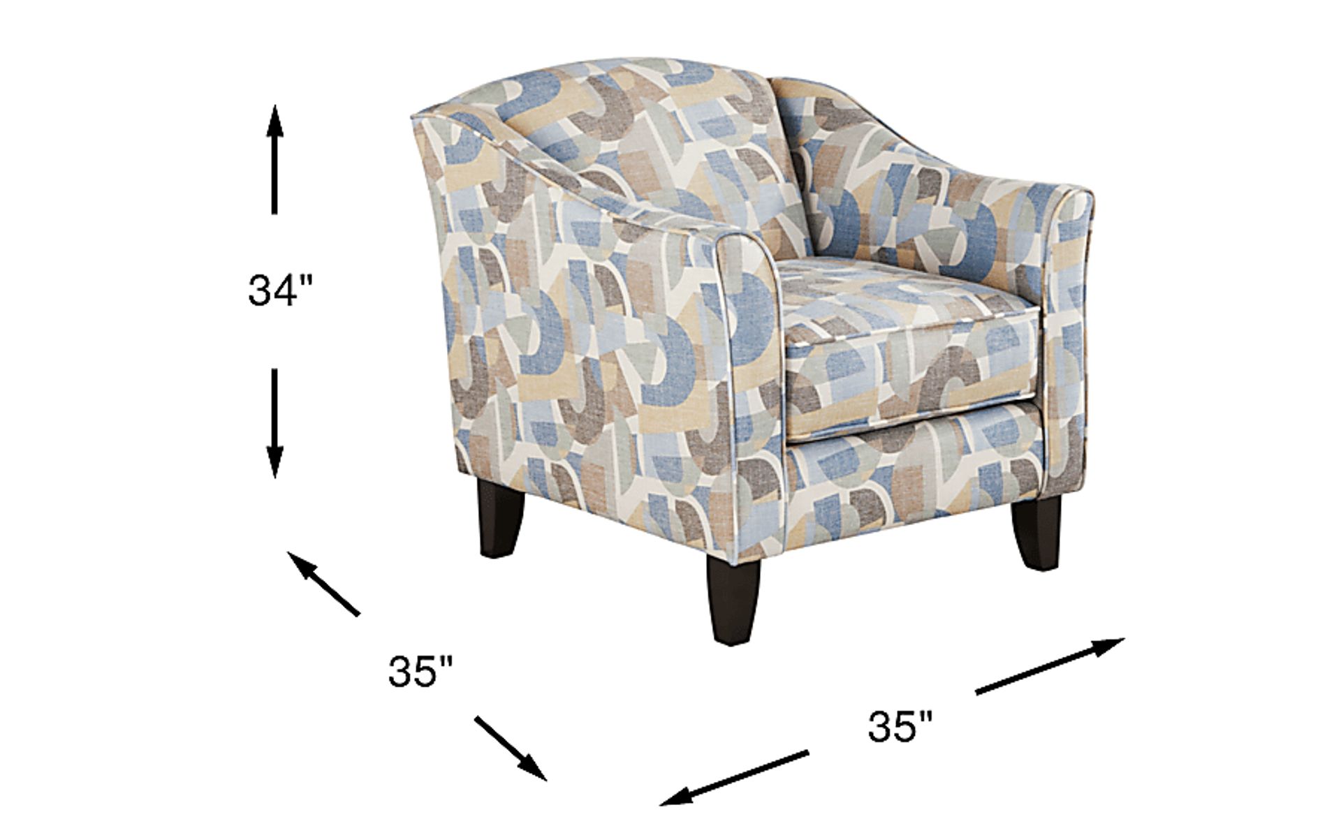 Dimension Image. Please refer to the Dimension Tab on this page for dimension details.