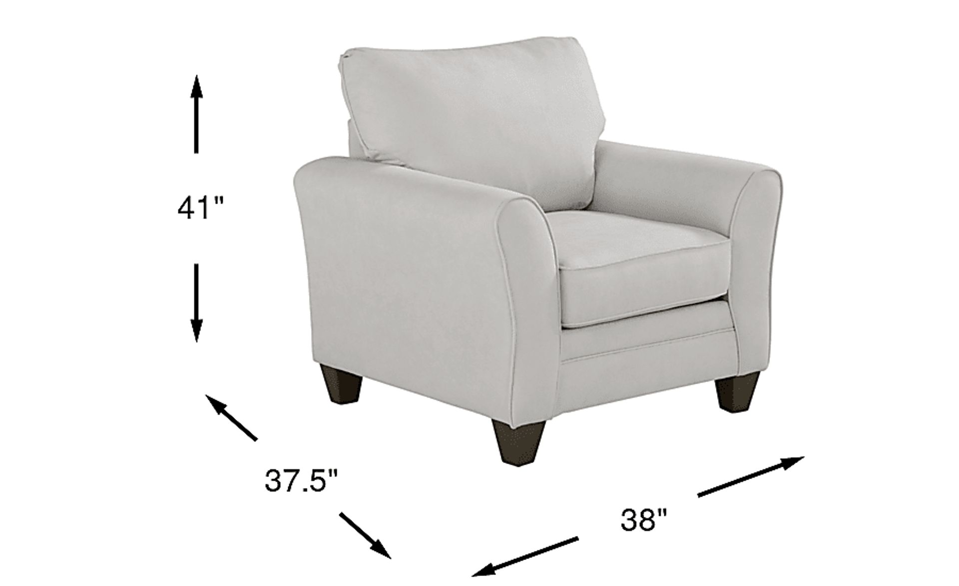 Dimension Image. Please refer to the Dimension Tab on this page for dimension details.