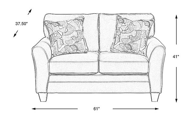 Dimension Image. Please refer to the Dimension Tab on this page for dimension details.
