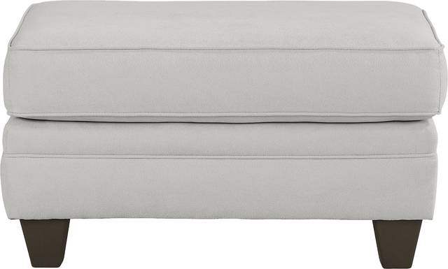 Coralville Gray Ottoman - Thumbnail - Image 2