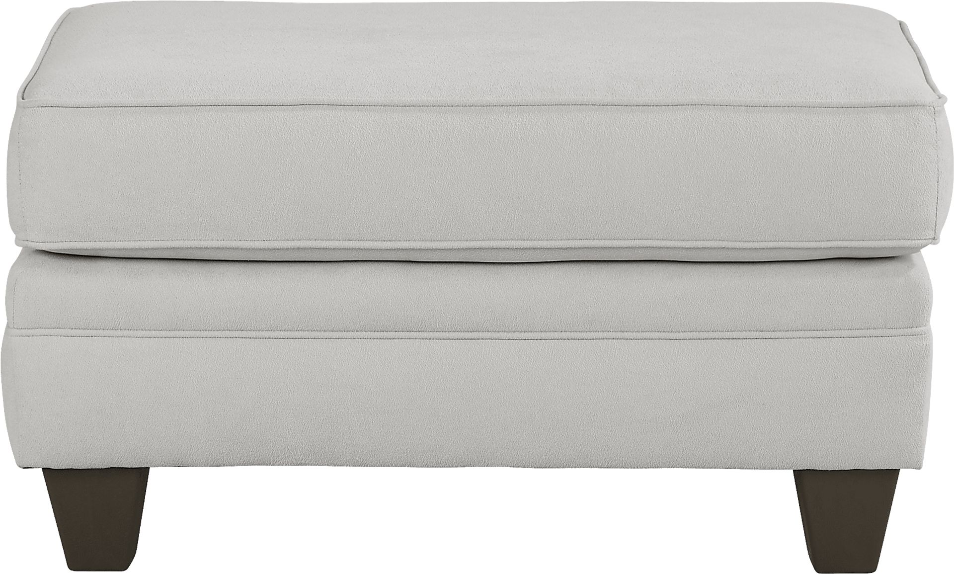 Coralville Gray Ottoman - Image 2