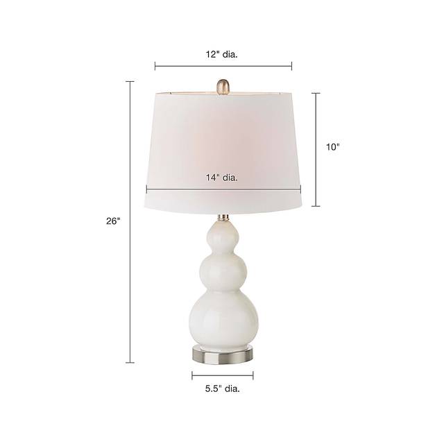 Coralvine White Lamp, Set of 2 - Thumbnail - Image 5