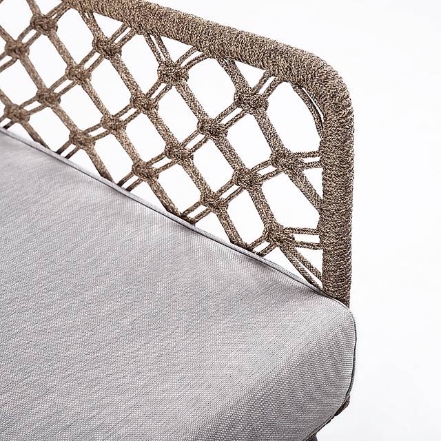 Corann Brown Outdoor Lounge Chair - Thumbnail - Image 5