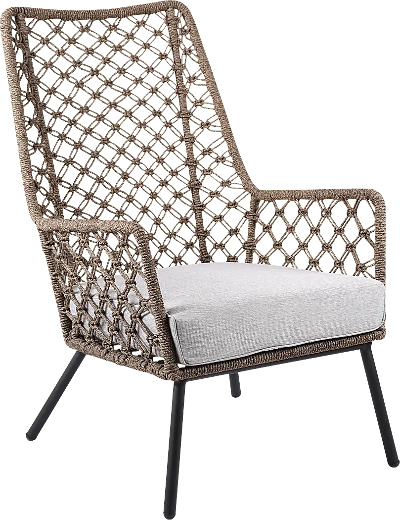 Corann Brown Dark Wood Outdoor Lounge Chair Rooms to Go