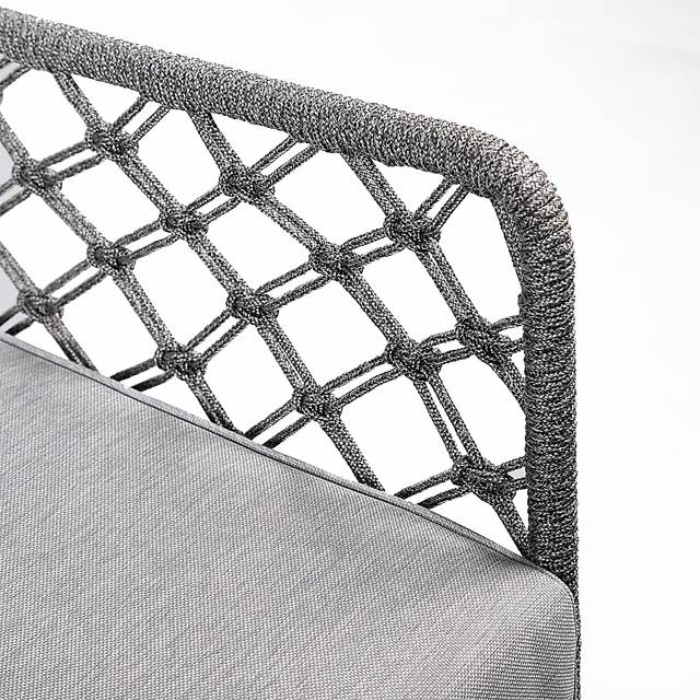 Corann Gray Outdoor Lounge Chair - Thumbnail - Image 5