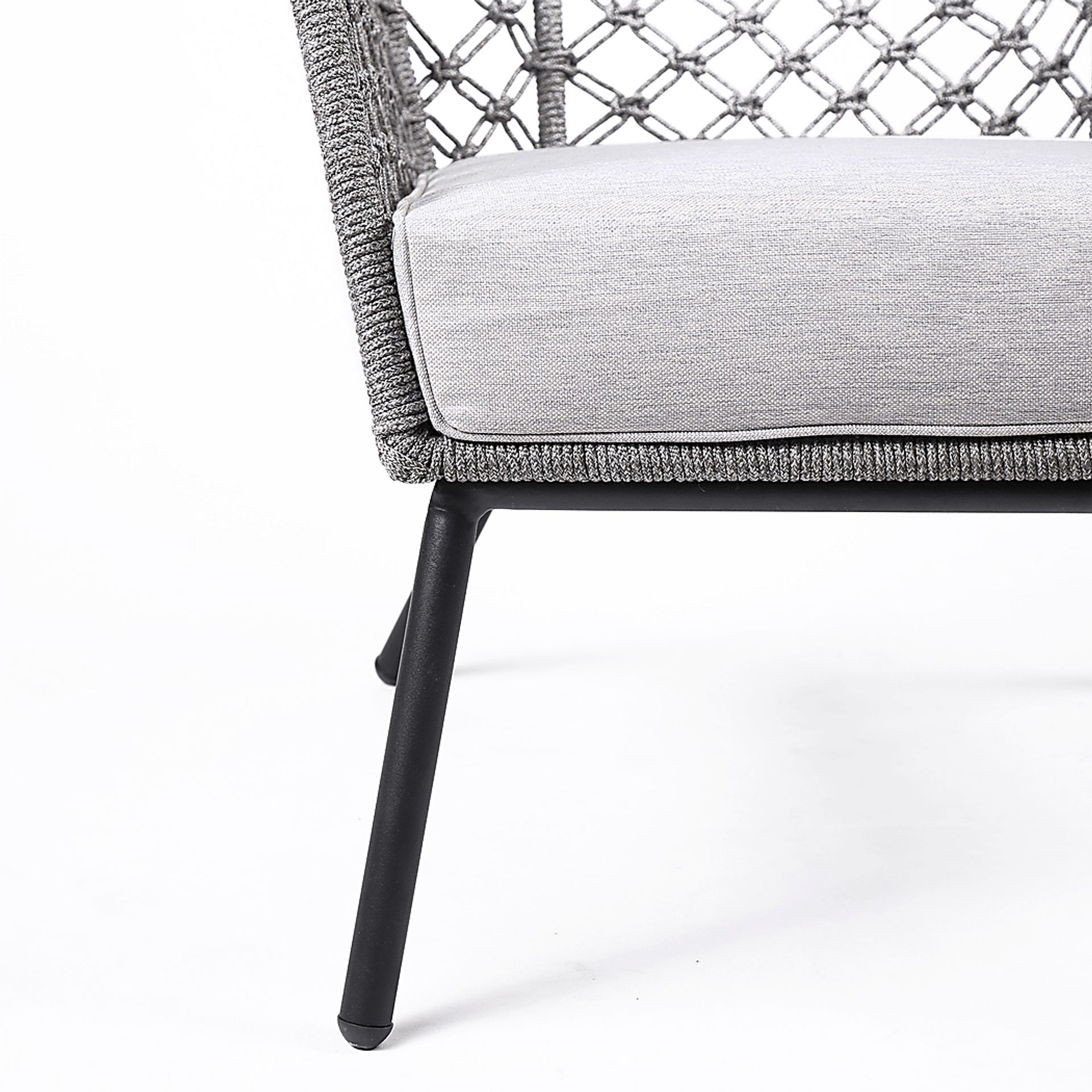 Corann Gray Outdoor Lounge Chair - Image 6