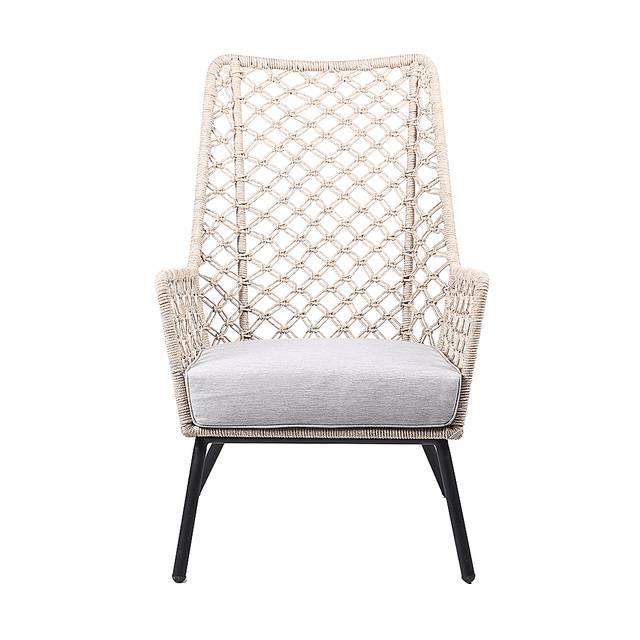Corann Natural Outdoor Lounge Chair - Thumbnail - Image 2