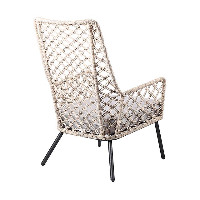 Corann Natural Outdoor Lounge Chair - Thumbnail - Image 3