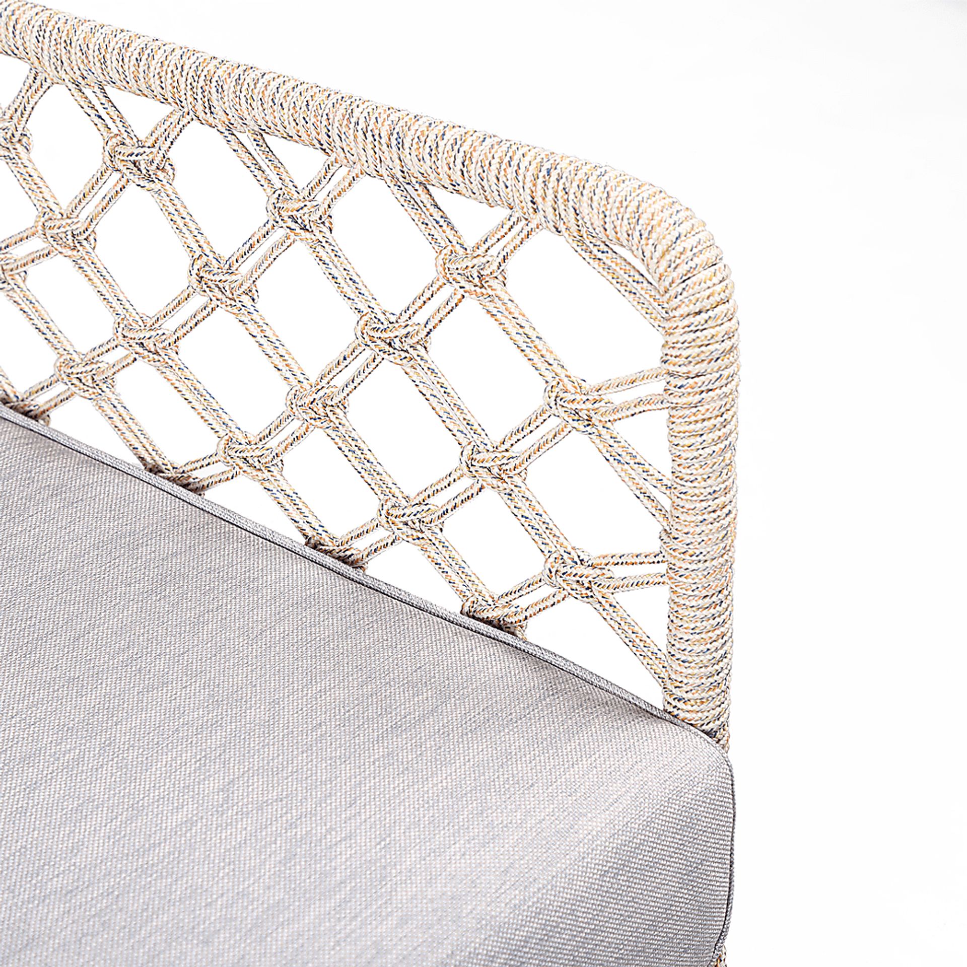 Corann Natural Outdoor Lounge Chair - Image 5