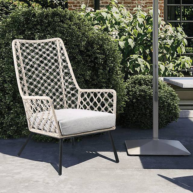 Corann Natural Outdoor Lounge Chair - Thumbnail - Image 7