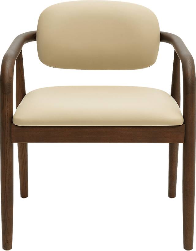 Corbly I Taupe Arm Chair - Thumbnail - Image 3
