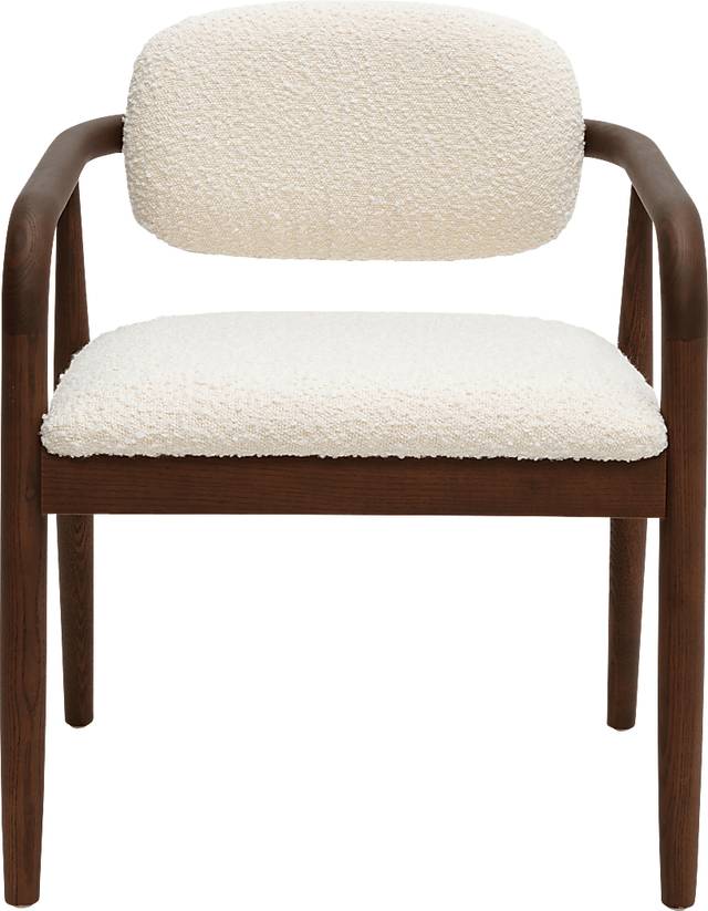 Corbly II Cream Arm Chair - Thumbnail - Image 3