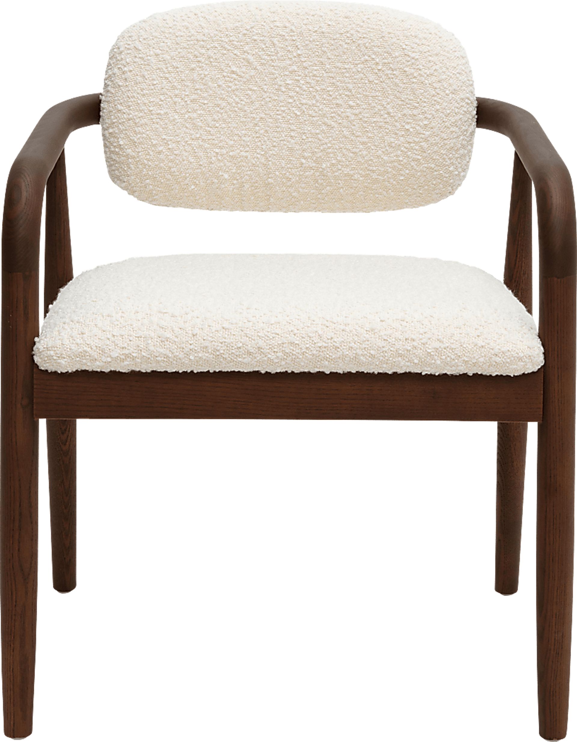 Corbly II Cream Arm Chair - Image 3