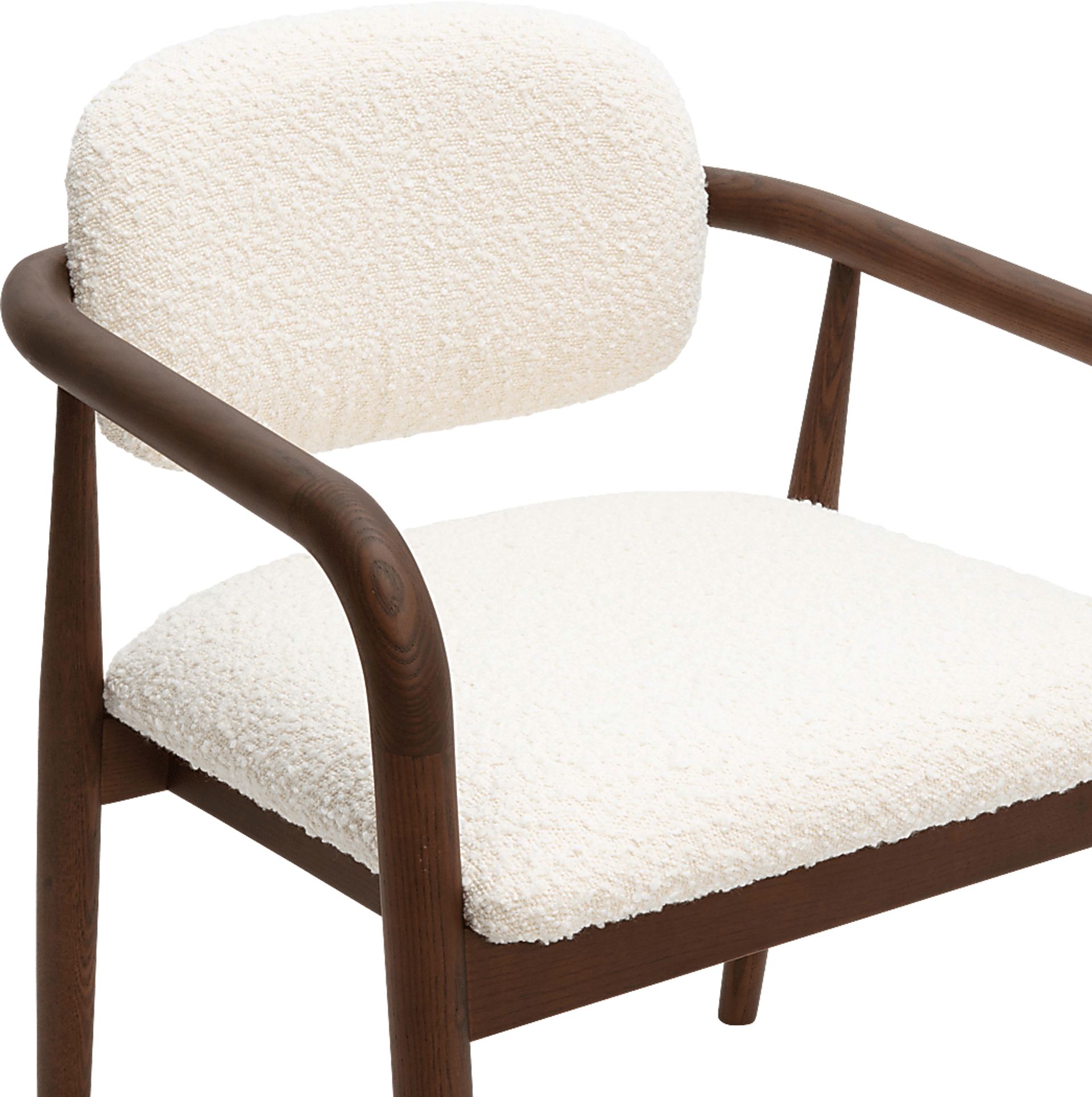 Corbly II Cream Arm Chair - Image 5
