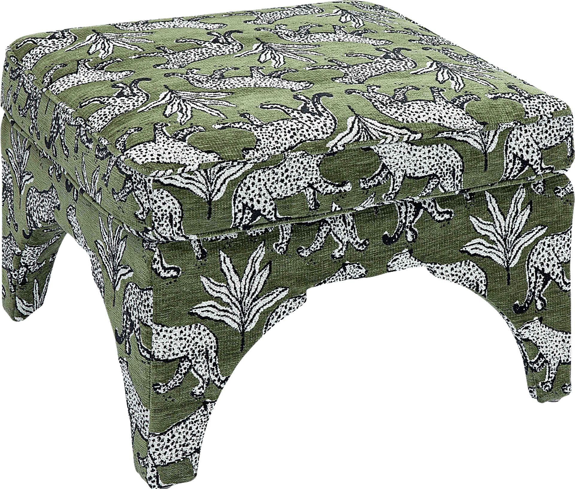 Corboro Green Ottoman - Image 3
