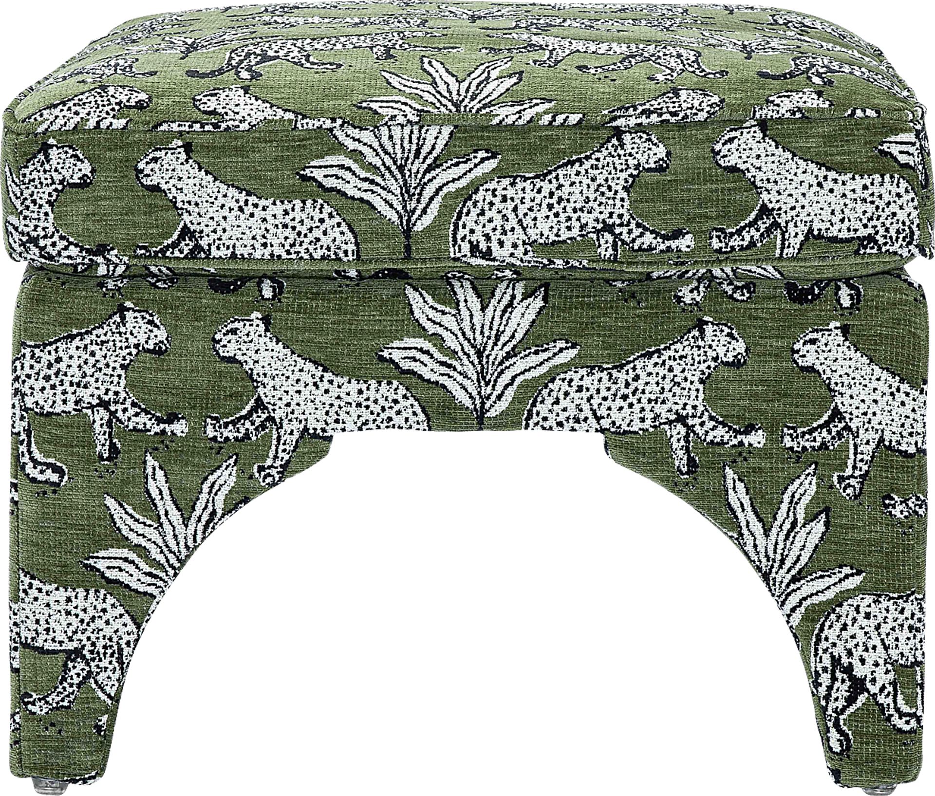 Corboro Green Ottoman - Image 4