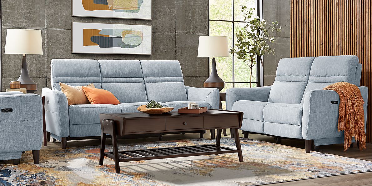 Rooms to go power reclining shop loveseat