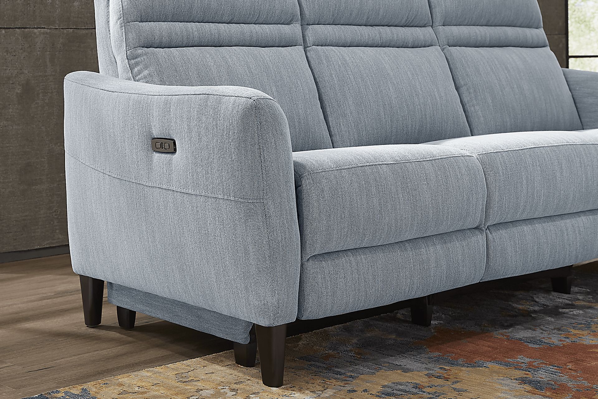 Corby Lane Ocean 2 Pc Living Room with Dual Power Reclining Sofa - Image 10