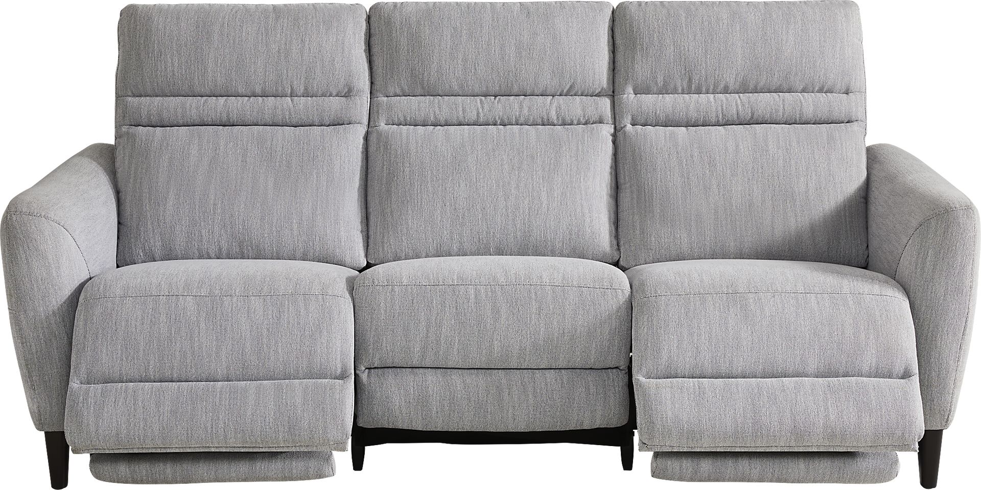 Corby Lane Platinum Dual Power Reclining Sofa - Image 3