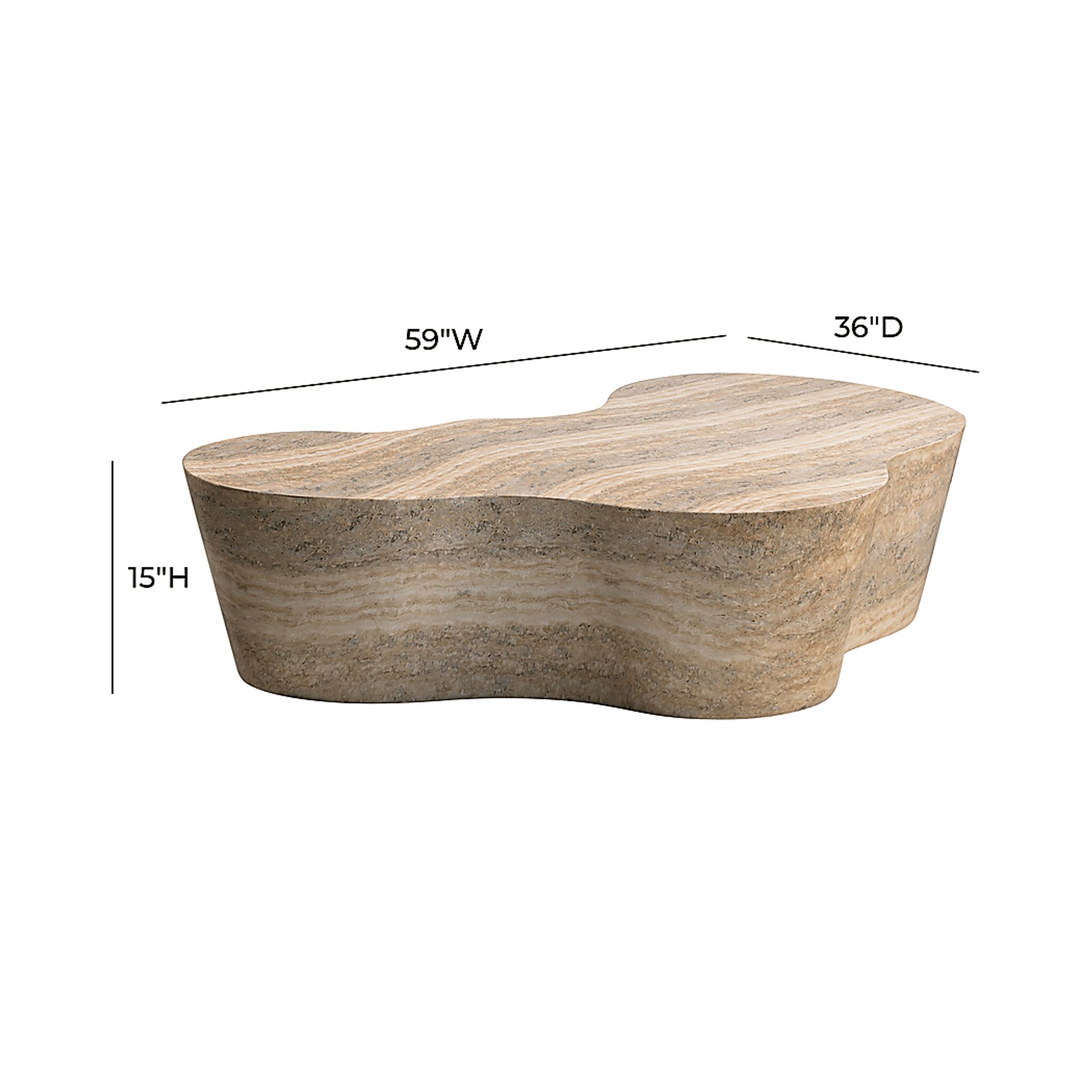 Cordava Tan Cocktail Table - Image 7