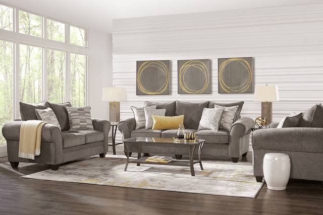 Cordelia Brown Sofa - Thumbnail - Image 2