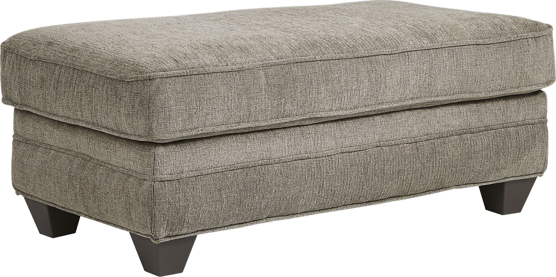 Cordelia Brown Ottoman - Image 1