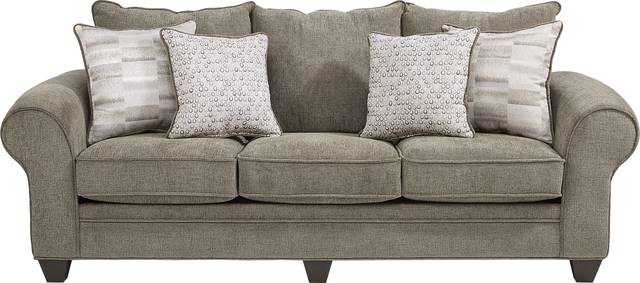 Cordelia Brown Sofa - Thumbnail - Image 1