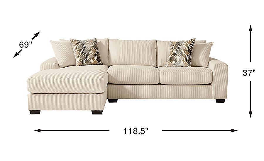 Drew & Jonathan The Challenge Chaise Sectional - Thumbnail 5