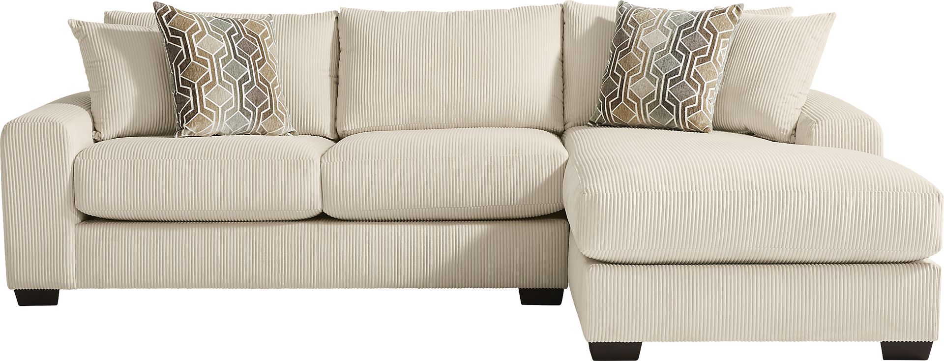 Cordelle Cream 2 Pc Sectional - Image 1