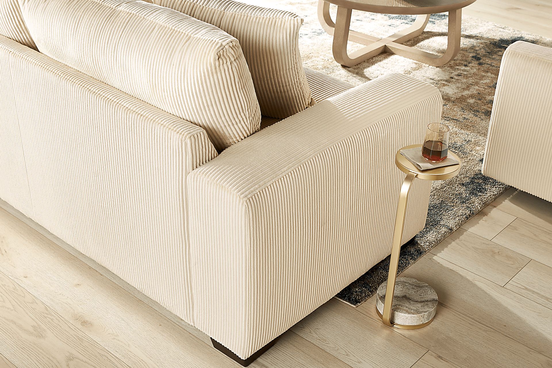 Cordelle Cream Gel Foam Sleeper Sofa - Image 4