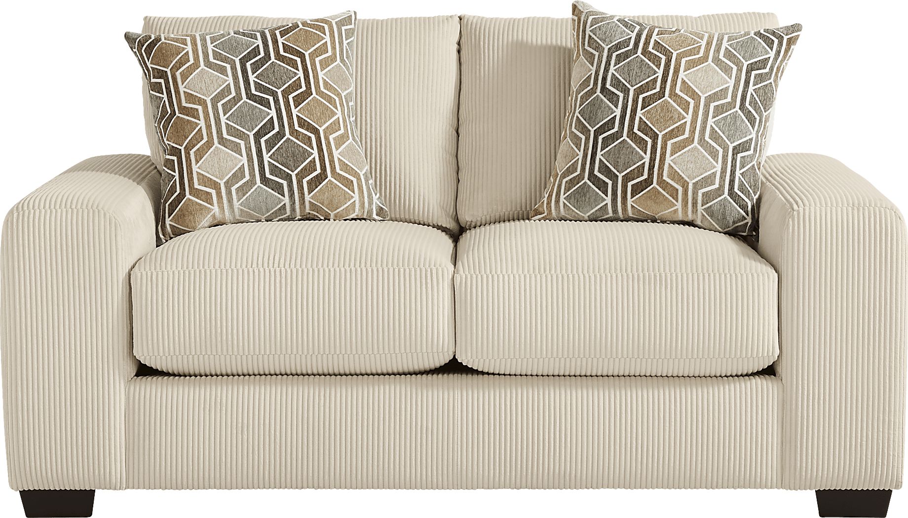 The Challenge Cream Loveseat