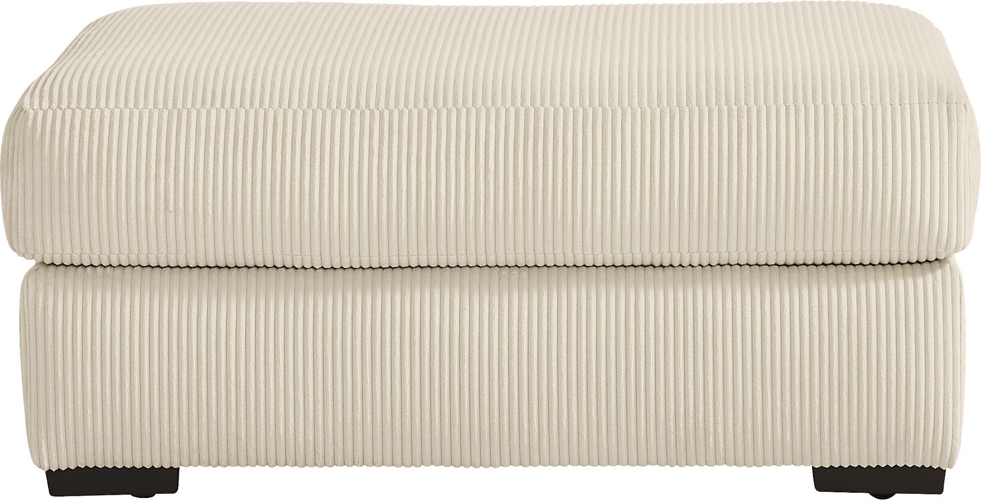 Cordelle Cream Ottoman - Image 2