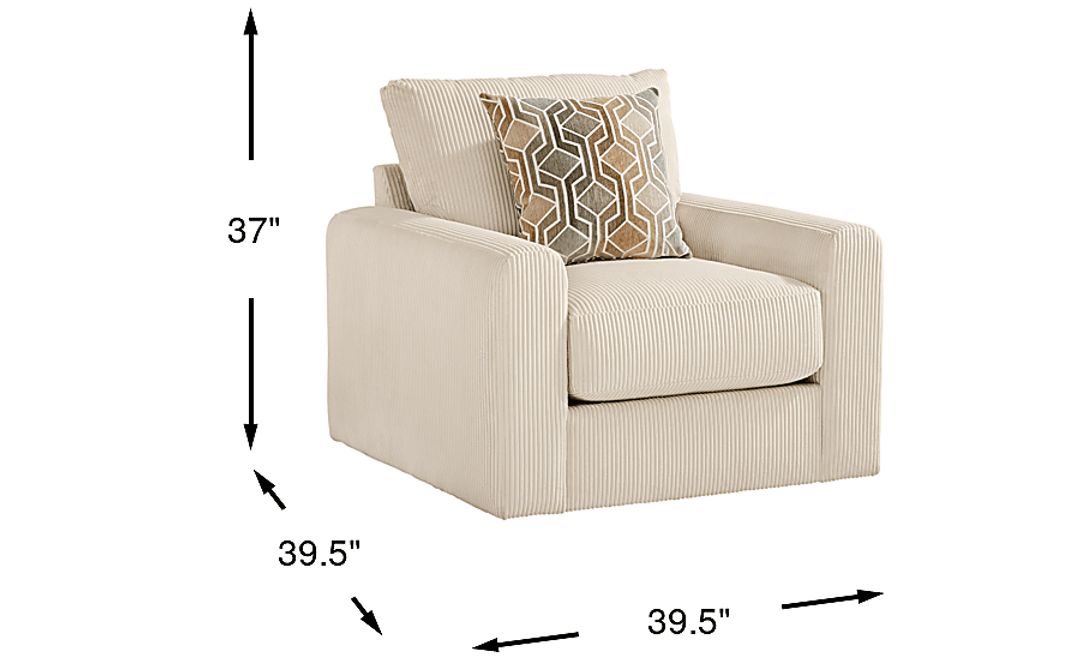 The Challenge Swivel Accent Chair