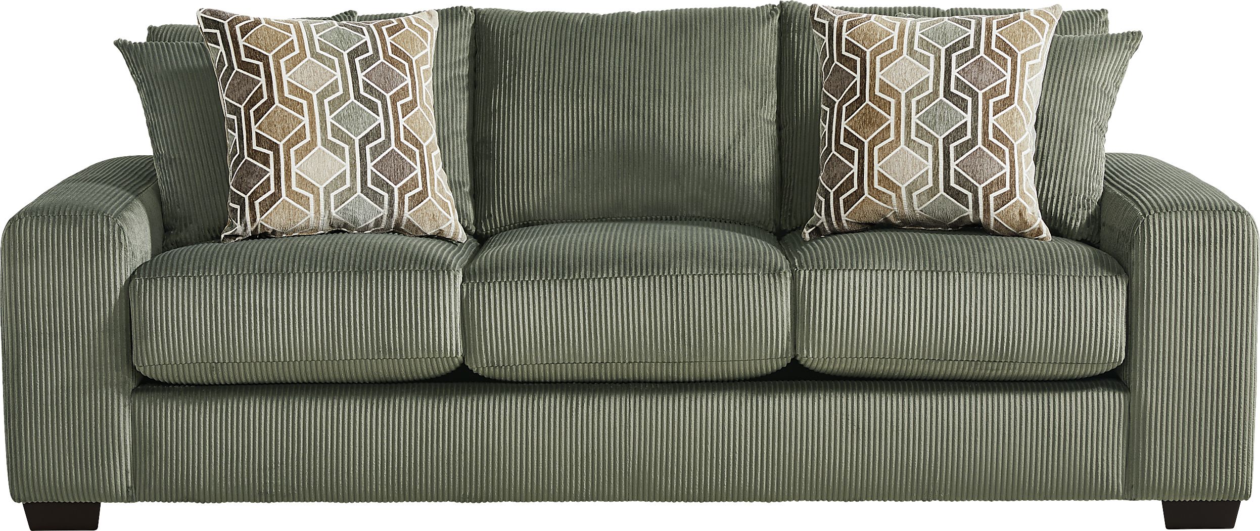 The Challenge Green Sofa