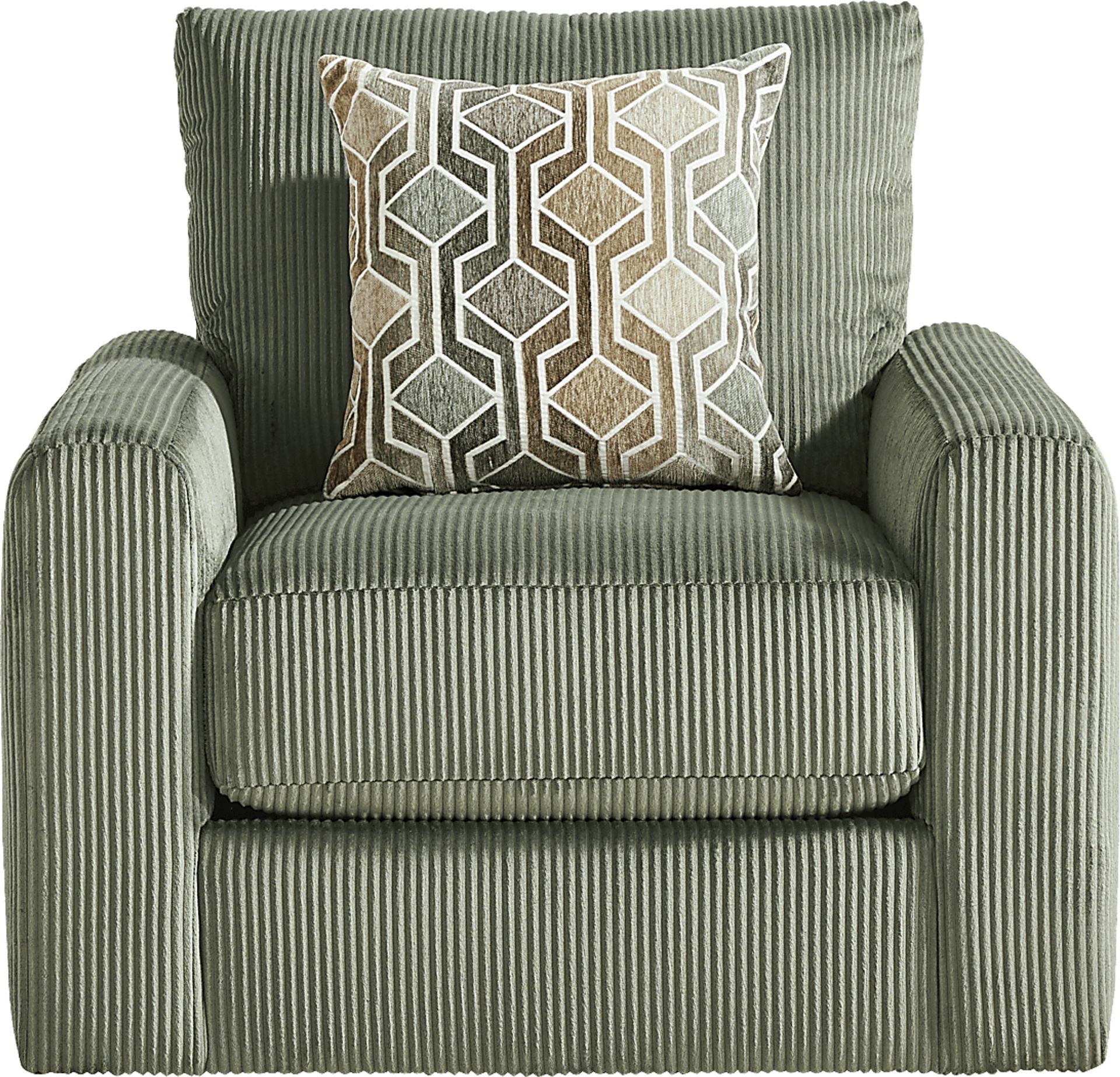 Cordelle Green Swivel Chair - Image 2