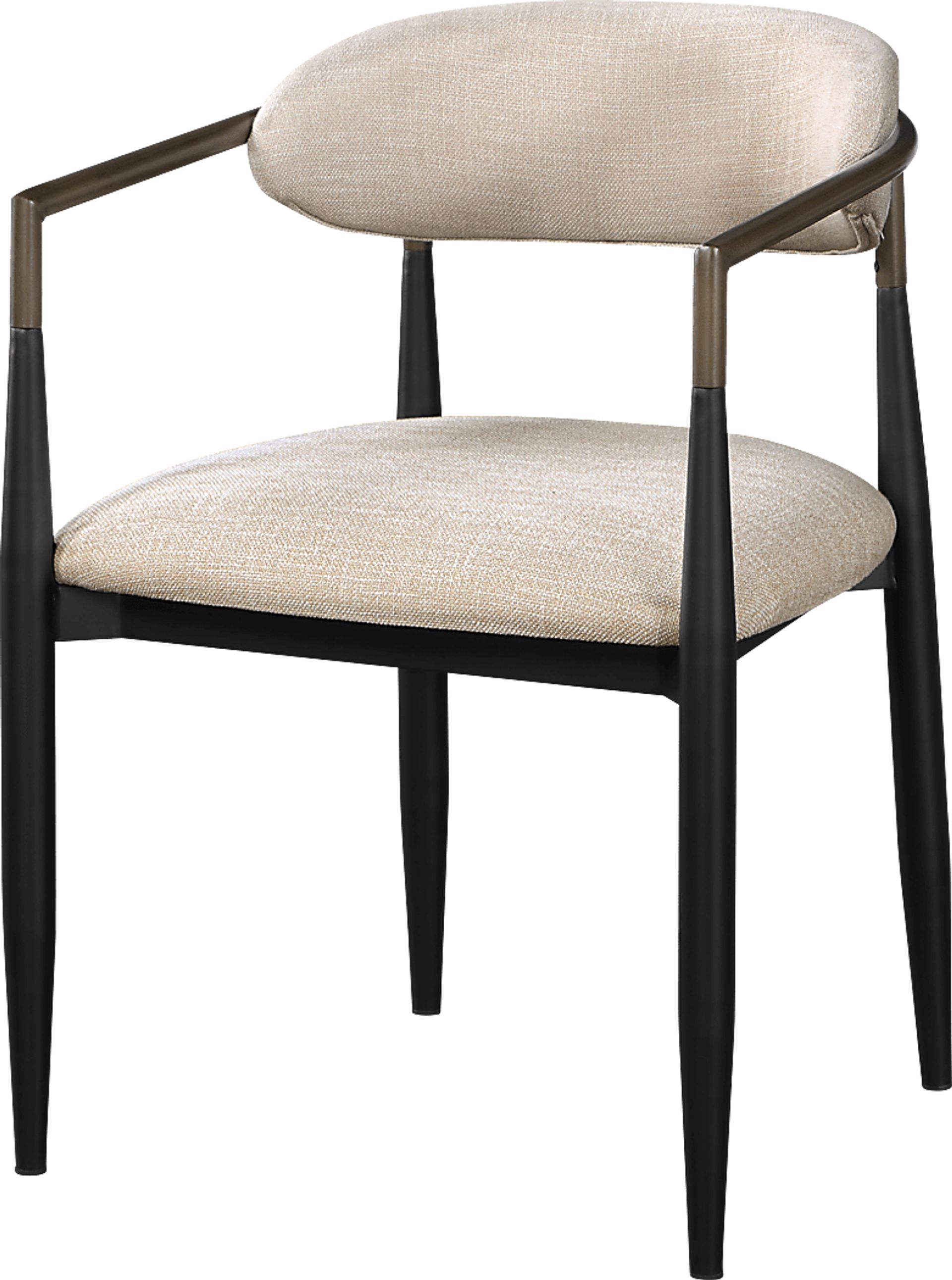 Cordorniz Beige Dining Chair, Set of 2 - Image 1