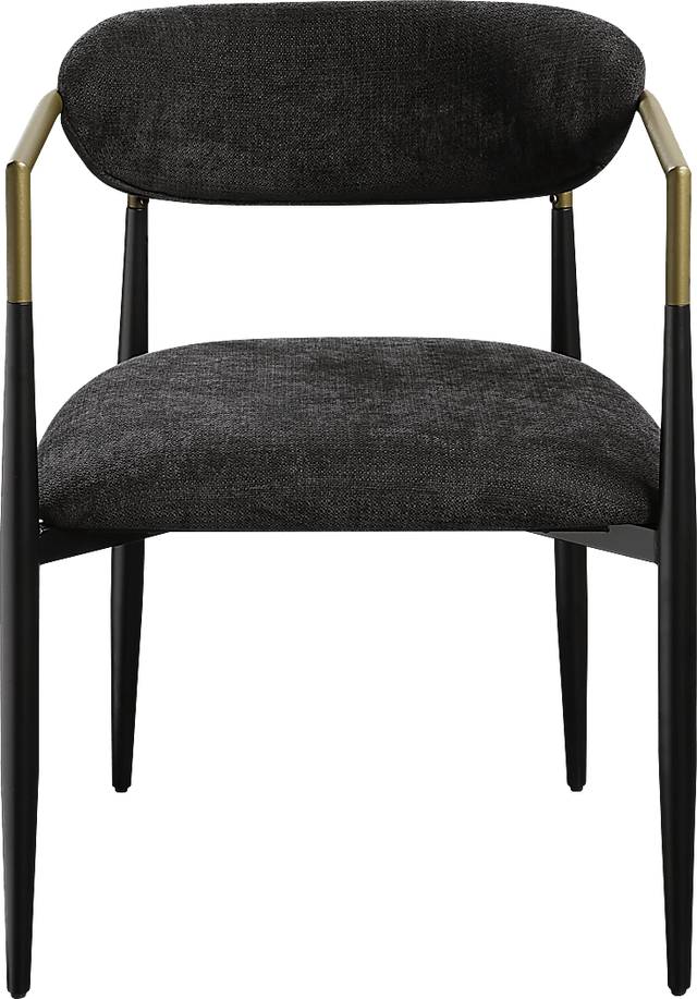 Cordorniz Black Dining Chair, Set of 2 - Thumbnail - Image 2