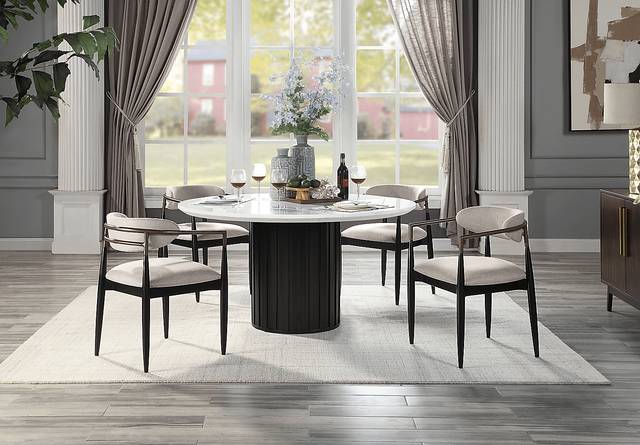 Cordorniz Black Dining Table - Thumbnail - Image 2