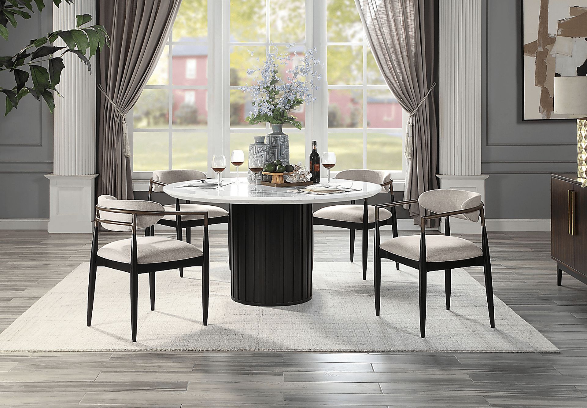 Cordorniz Black Dining Table - Image 2