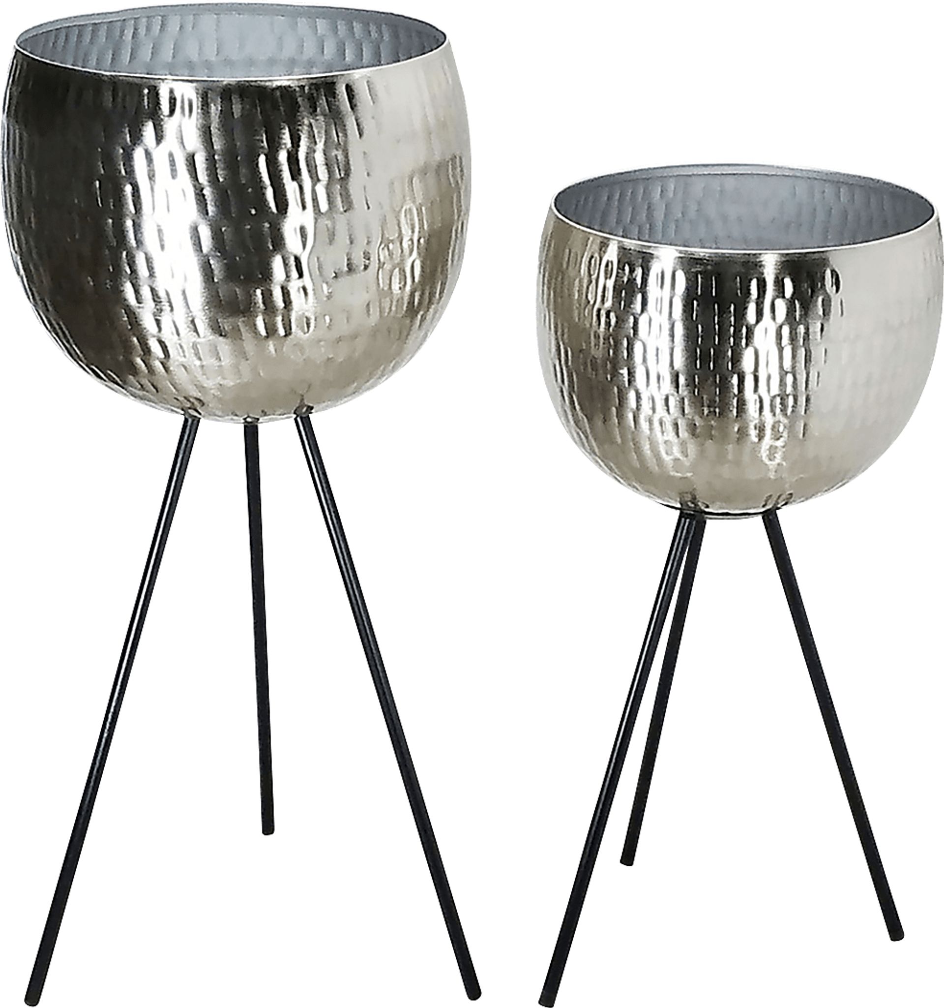 Cordrey Silver Planter, Set of 2 - Image 1