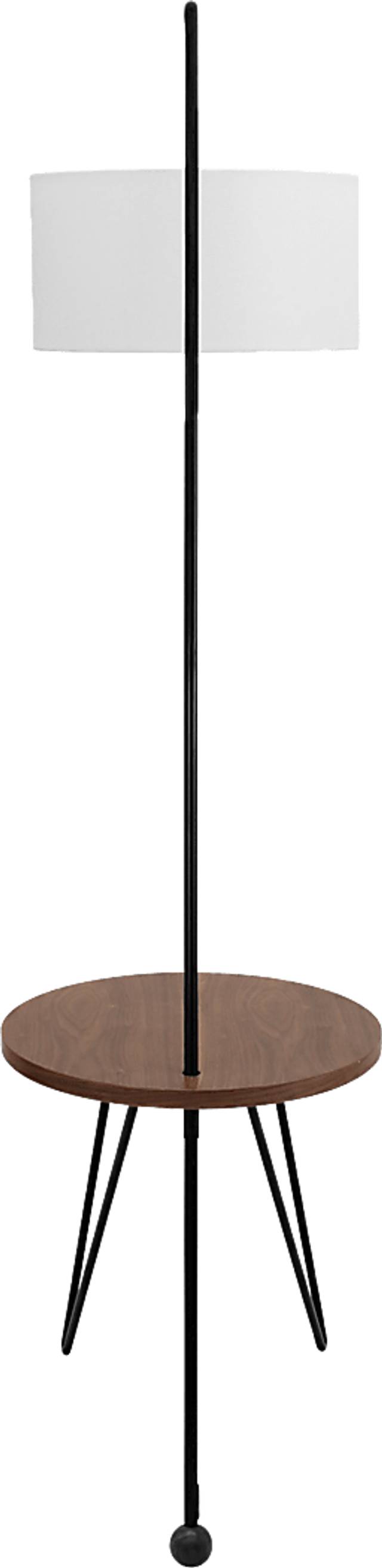 Cordusio Walnut Floor Lamp - Thumbnail - Image 3