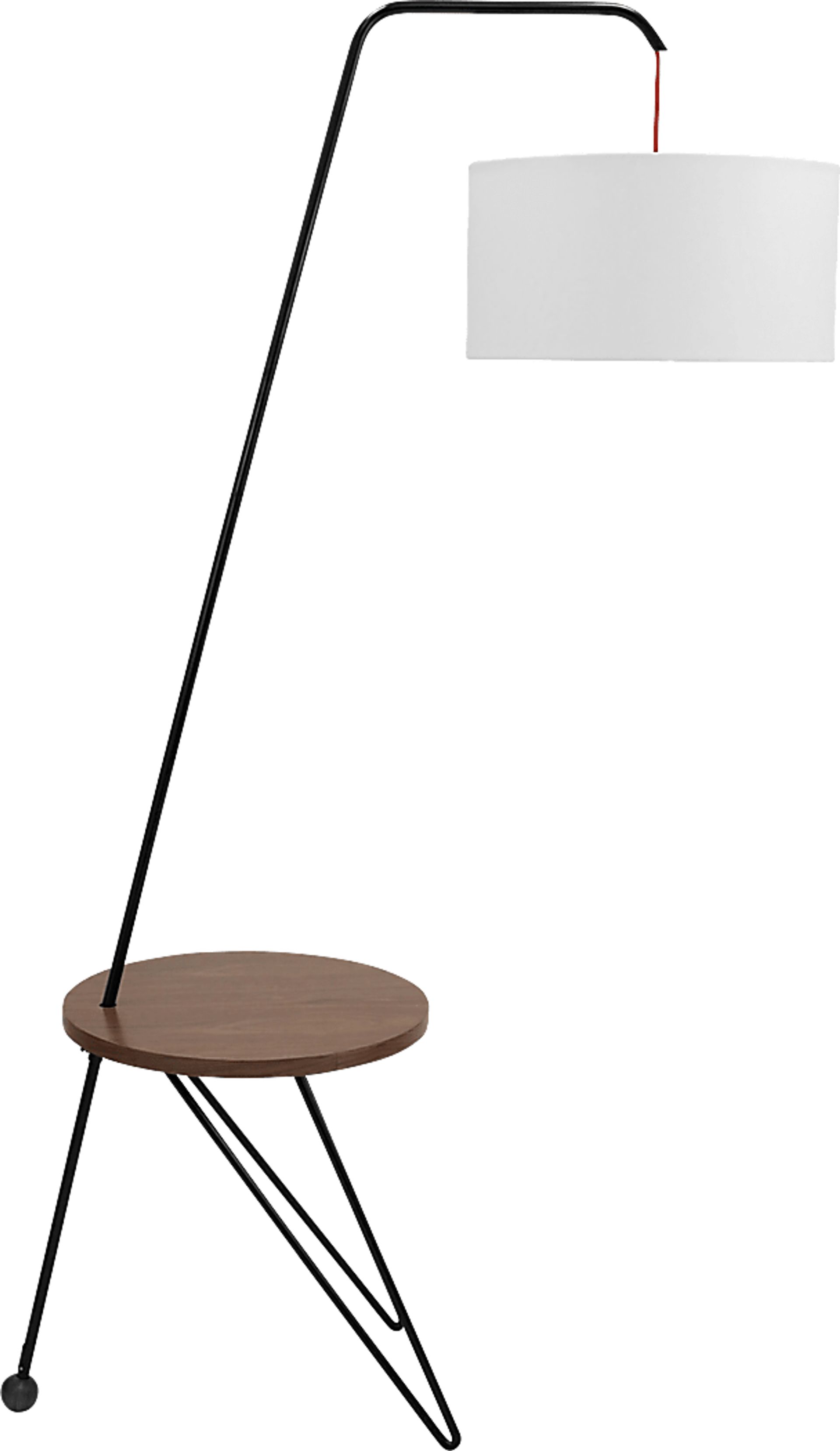 Cordusio Walnut Floor Lamp - Image 4