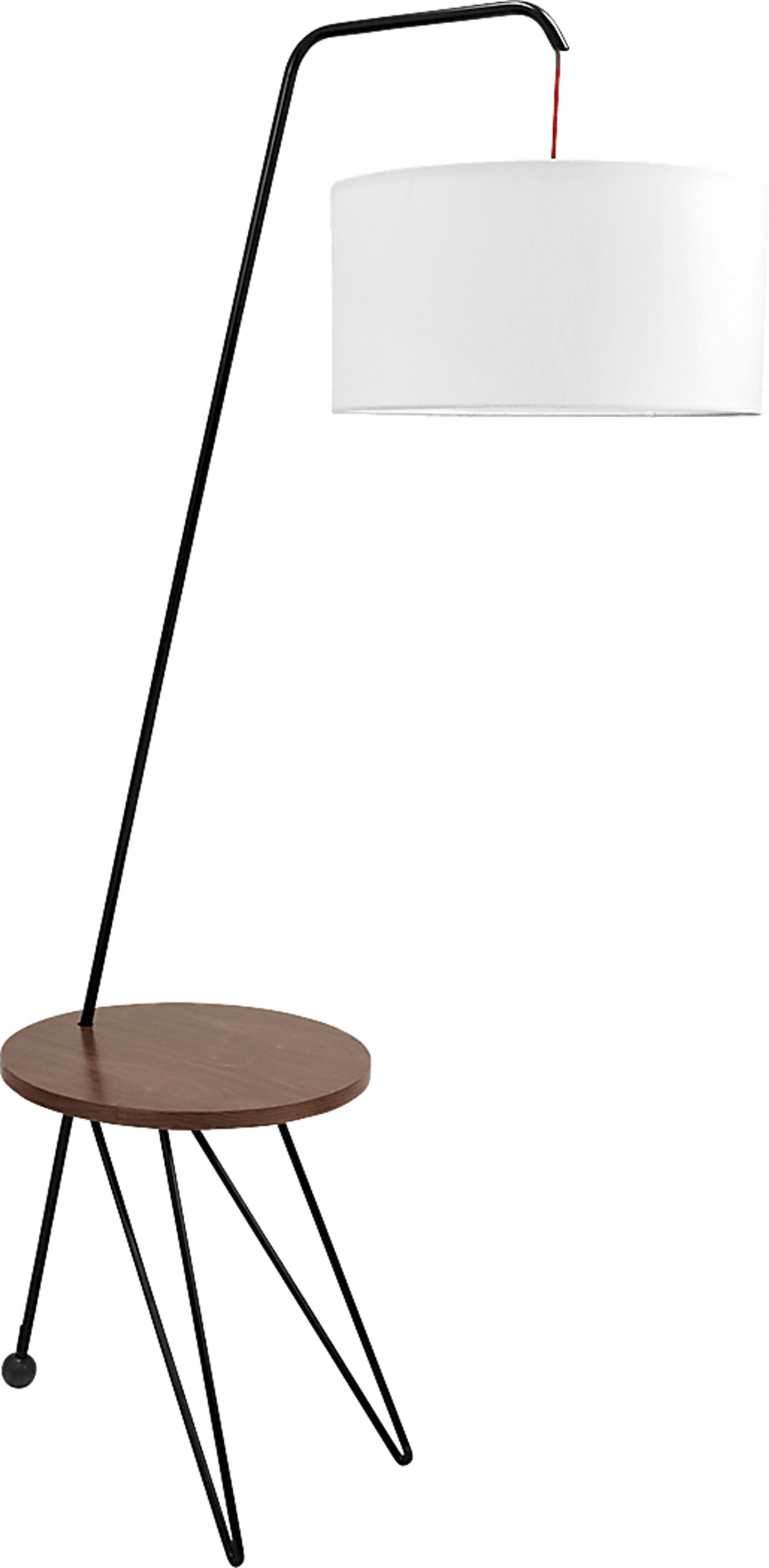 Cordusio Walnut Floor Lamp - Image 1