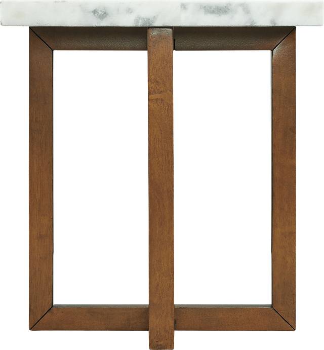 Coregate White End Table - Thumbnail - Image 6
