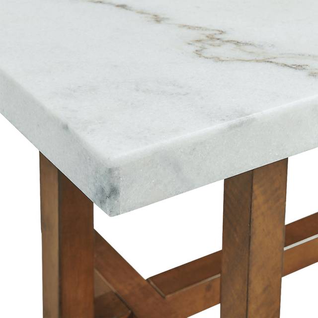 Coregate White End Table - Thumbnail - Image 7