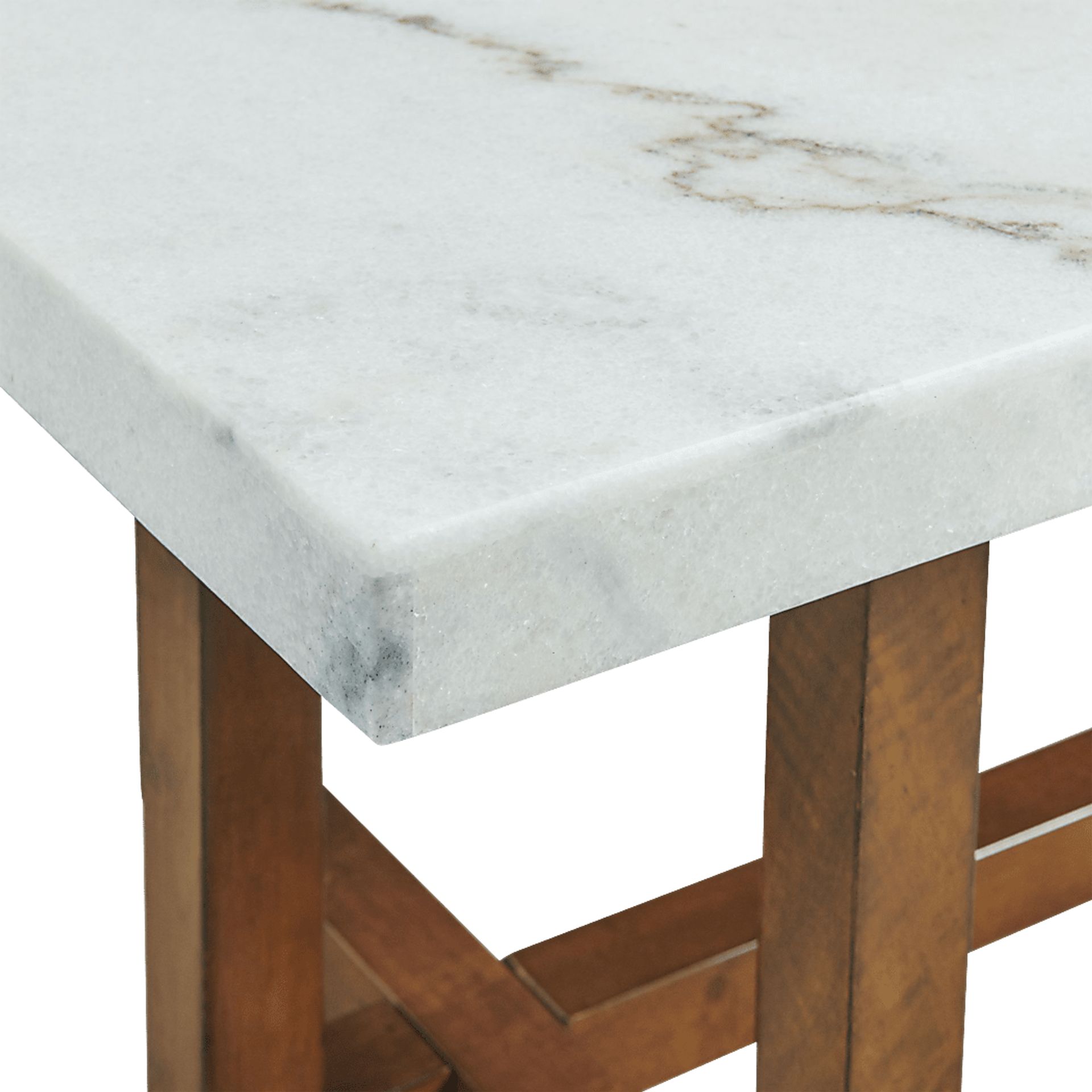 Coregate White End Table - Image 7