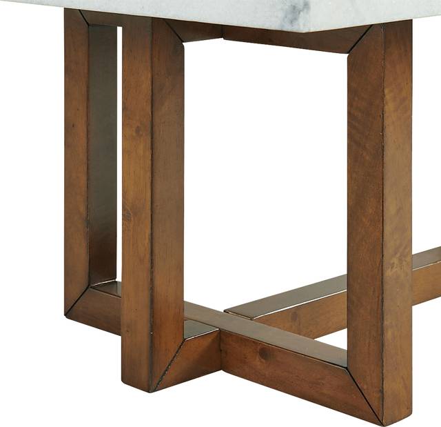 Coregate White End Table - Thumbnail - Image 8