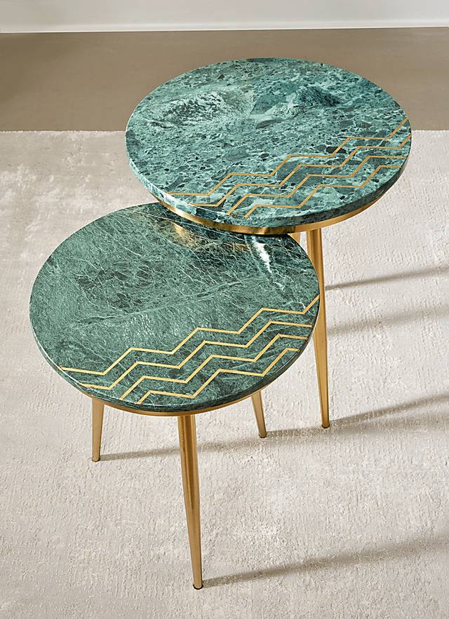 Corelana Green Nesting Table, Set of 2 - Thumbnail - Image 9