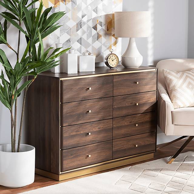 Corenna Walnut Dresser - Thumbnail - Image 2