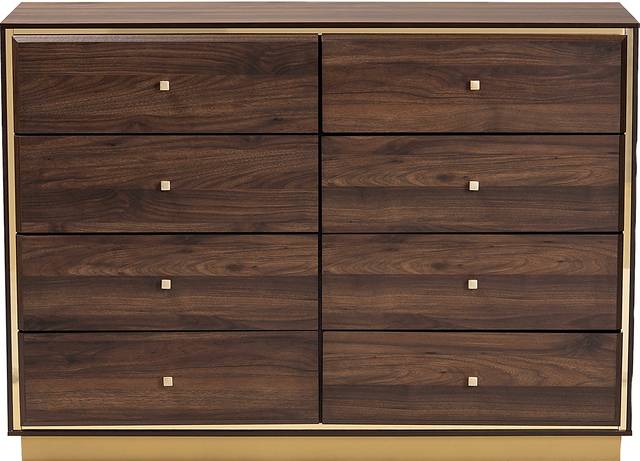 Corenna Walnut Dresser - Thumbnail - Image 1